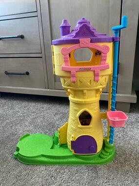 Fisher-Price Little People Disney Princess, Rapunzel's Tower Only No figures